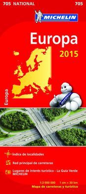 2015. EUROPA MAPA MICHELIN