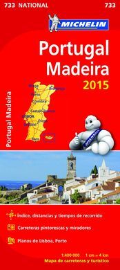 MAPA NATIONAL - PORTUGAL MADEIRA (733) 2015