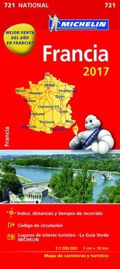 MAPA NATIONAL FRANCIA 2017