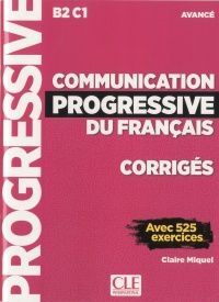 COMUNINICATION PROGRESSIVE DU FRANÇAIS - CORRIGES - NIVEAU AVANCÉ - NOUVELLE COUVERTURE