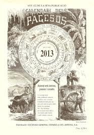 CALENDARIO PAGESOS 2013