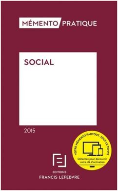 MÉMENTO PRATIQUE SOCIAL 2015 (ED. FRANCÉS)