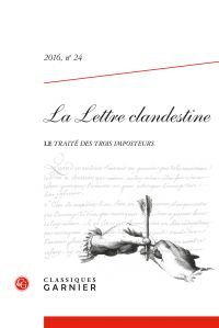 LA LETTRE CLANDESTINE. Nº 24