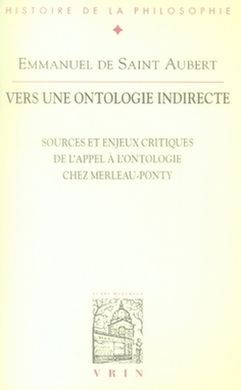 VERS UNE ONTOLOGIE INDIRECTE