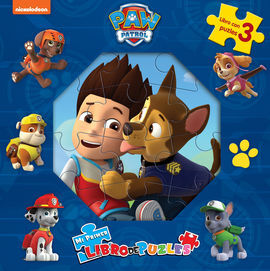 PAW PATROL LIBRO 3 PUZLES PAW PATROL # PATRULLA CA