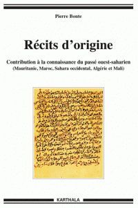 RÉCITS D'ORIGINE