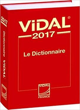 DICTIONNAIRE VIDAL 2017