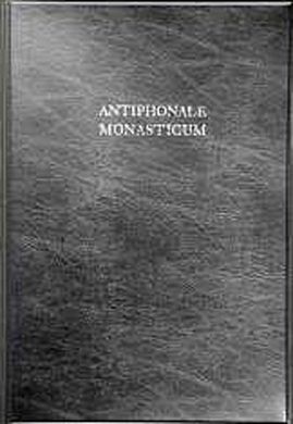 ANTIPHONALE MONASTICUM 3 DE SANCTIS