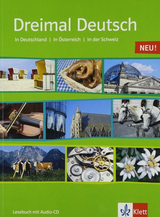 DREIMAL DEUTSCH LESEBUCH AUDIO CD
