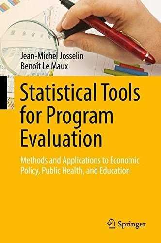 STATISTICAL TOOLS FOR PROGRAMS EVALUATION
