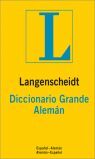 DICCIONARIO GRANDE ALEMAN-ESPAÑOL / ESPAÑOL-ALEMAN