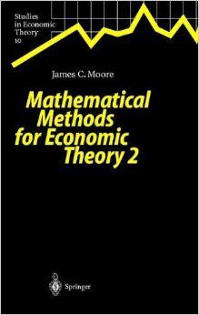 MATHEMATICAL METHODS FOR ECONOMIC THEORY. VOL. 2