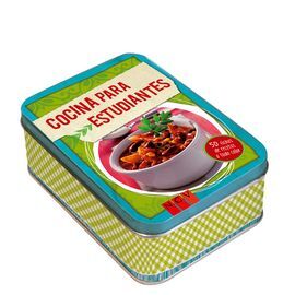 COCINA PARA ESTUDIANTES (CAJAS DE RECETAS)