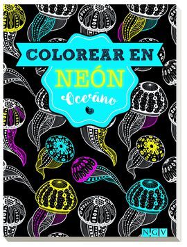 OCEANO - COLOREAR EN NEON