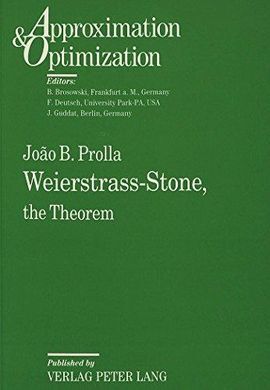 WEIERSTRASS-STONE,: THE THEOREM