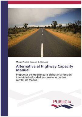 ALTERNATIVA AL HIGHWAY CAPACITY MANUAL