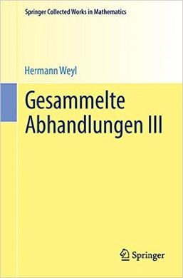 GESAMMELTE ABHANDLUNGEN III
