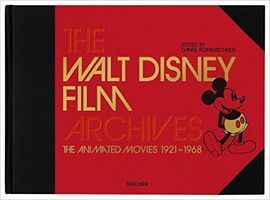 THE WALT DISNEY FILM ARCHIVES. THE ANIMATED MOVIES 1921-1968. INGLES. CON CUADER