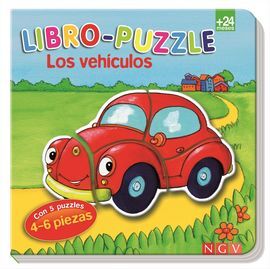 LOS VEHICULOS. LIBRO-PUZZLE
