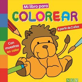 LEÓN. MI PRIMER LIBRO PARA COLOREAR