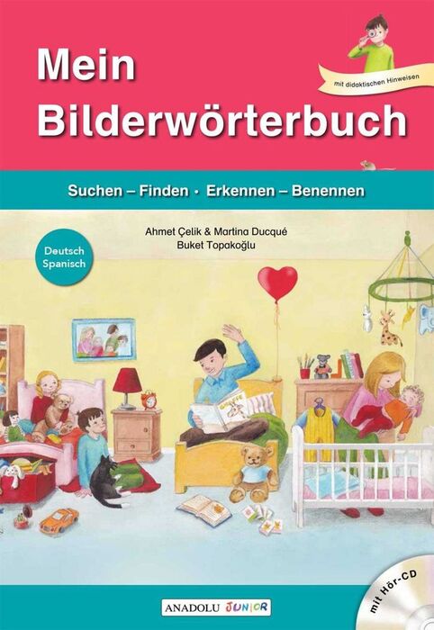 MEIN BILDERWÖRTERBUCH, DEUTSCH - SPANISCH, M. AUDIO-CD