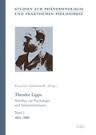 SCHRIFTEN ZUR PSYCHOLOGIE UND ERKENNTNISTHEORIE.FABBIANELLI, FAUSTINO (HRSG. EDITION DER WERKE THEODOR LIPPS' IN VIER BÄNDEN: 1. BAND (1874-1899) 2. B