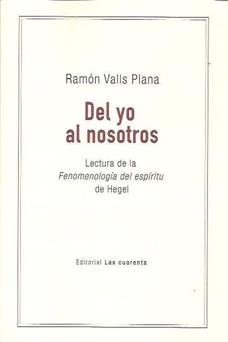 DEL YO AL NOSOTROS