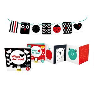 JUEGO EDUCATIVO 6 HIGH CONTRAST BABY PACK 0+/3M+/6