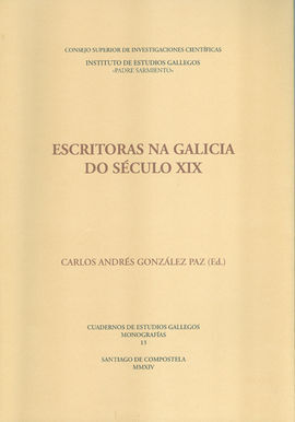 ESCRITORAS NA GALICIA DO SÉCULO XIX
