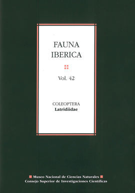 FAUNA IBÉRICA. VOL. 42: COLEOPTERA: LATRIDIIDAE