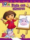 DORA LA EXPLORADORA. PINTA CON NÚMEROS