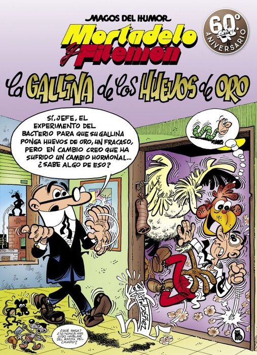 MAGOS HUMOR MORTADELO 196. GALLINA DE LOS HUEVOS DE ORO