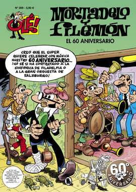 OLE MORTADELO 209. EL 60 ANIVERSARIO