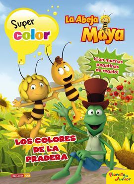 LA ABEJA MAYA. SUPERCOLOR. LOS COLORES DE LA PRADERA