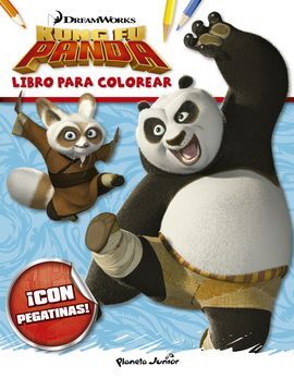 KUNG FU PANDA. LIBRO DE COLOREAR