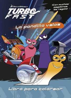 TURBO FAST. LIBRO PARA COLOREAR