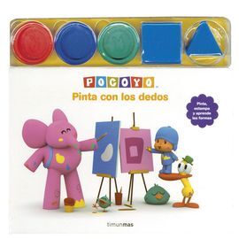 POCOYO. PINTA CON LOS DEDOS