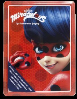 MIRACULOUS. LAS AVENTURAS DE LADYBUG. CAJA METÁLICA