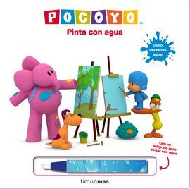 POCOYO. PINTA CON AGUA