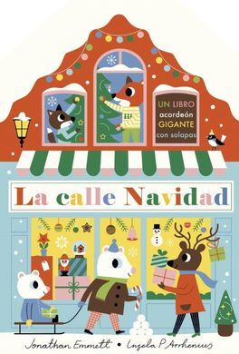 LA CALLE NAVIDAD. LIBRO ACORDEON