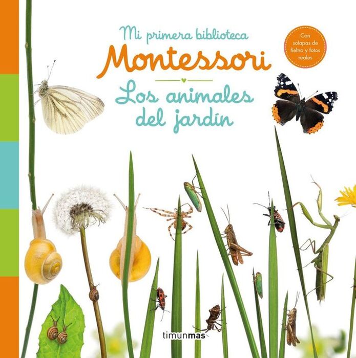 LOS ANIMALES DEL JARDÍN. MI PRIMERA BIBLIOTECA MON