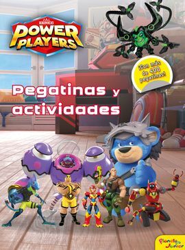 POWER PLAYERS. ACTIVIDADES Y PEGATINAS