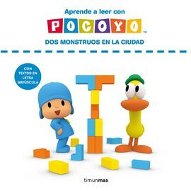 APRENDE A LEER CON POCOYO. DOS MONSTRUOS EN LA CIU