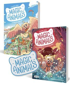 PACK MAGIC ANIMALS + PARCHE REGALO