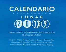 CALENDARIO ASTROLOGICO LUNAR 2019 (DEVOLVER ANTES