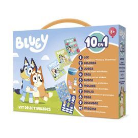 MALETIN KIT DE ACTIVIDADES 10 EN 1 BLUEY
