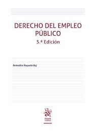 DERECHO DEL EMPLEO PÚBLICO 5ª EDICIÓN