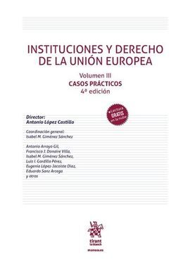 INSTITUCIONES Y DERECHO DE LA UNIÓN EUROPEA