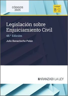 LEGISLACIÓN SOBRE ENJUICIAMIENTO CIVIL (48ª EDICION) 2025