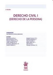 DERECHO CIVIL I (DERECHO DE LA PERSONA) 3ª EDICIÓN 2022